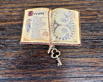 Book of Shadows Dream Spell - Dollhouse Miniatures