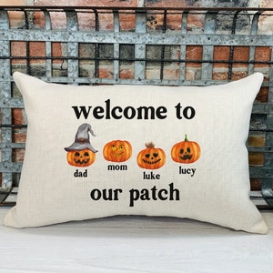 Fall Decor / Welcome to our Patch / Pumpkins / Family Pumpkins