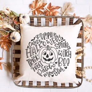 Fall Decor / Halloween Pillow