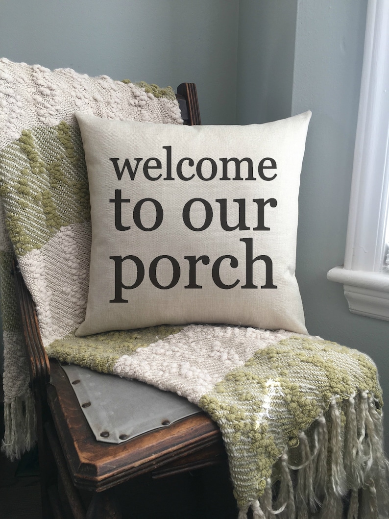 Front Porch Pillow / Pillow Etsy