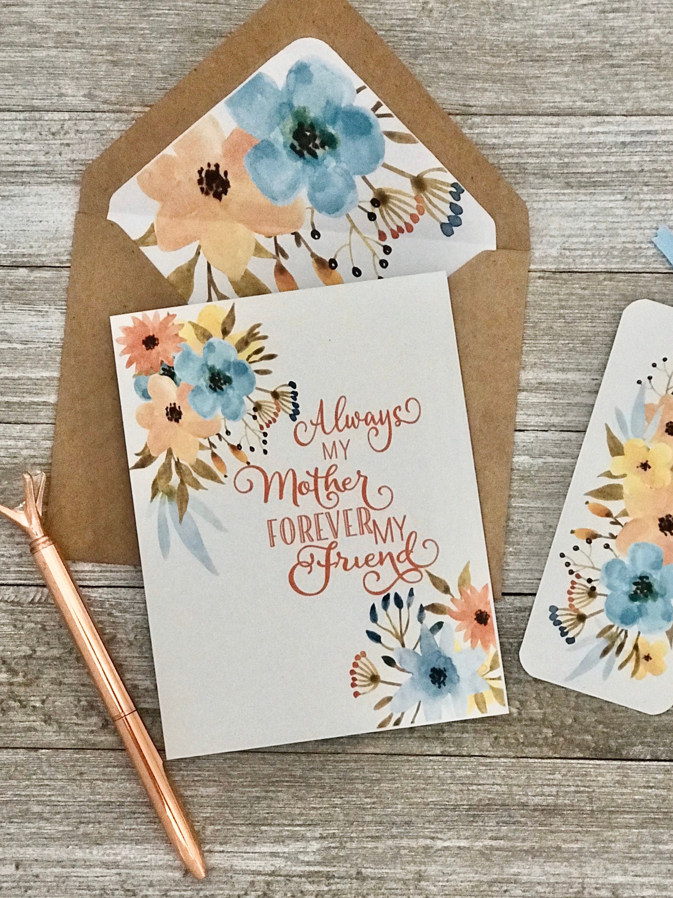 Mother Birthday Cards/Mom cards/Mom Birthday/Best Friend | Etsy