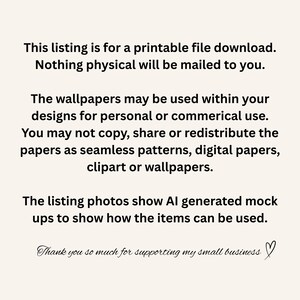 1:12 Scale Dollhouse Pink Toile Wallpaper Bundle | French Country Cottage Maileg Mouse Room Decor | 6 Miniature Wallpapers Instant Download image 8