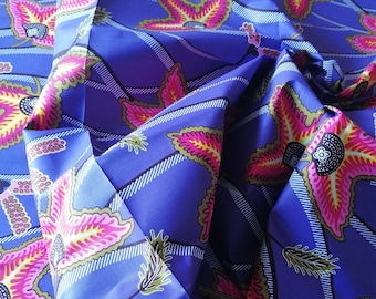 African Fabrics Java Print Cotton Fabrics For Dress &Craft Making Sewing Fabric/Kitenge/Pagnes/Kikwembe /Tissues Africain Sold By Yard