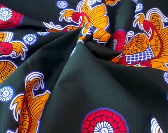 Sold By Yard African Ankara Cotton Fabrics For Dress Making Lapa/ Kitenge Ankara /Tissues/Chitenge Fabrics/Kikwembe/Vitenge