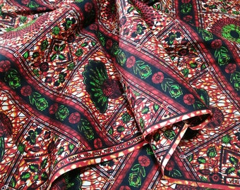 Sold By Yard African Ankara Cotton Fabrics For Dresses Making Kitenge/Lapa/Chitenge/Vitenge Wedding Gift