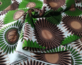 Sold By Yard  African Ankara Fabric Print For Making Dresses | African Ankara Fabric| Colourful Cotton Craft Material |Craft Making Fabric