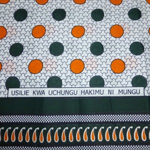 African Fabrics Kanga Khanga Sarong /Fabrics For Dress Bags,Skirt making/Craft Making Fabrics/ Kanga Lesso/Tissues Africa/Kanga Fabrics