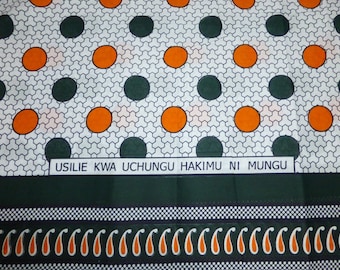African Fabrics Kanga Khanga Sarong /Fabrics For Dress Bags,Skirt making/Craft Making Fabrics/ Kanga Lesso/Tissues Africa/Kanga Fabrics