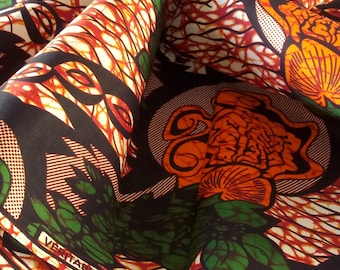 Sold By Yard African Ankara Fabric Print For Making Dresses Suitable For Women Men/ Kitenge Ankara /Tissues/Chitenge Fabrics/Gift New