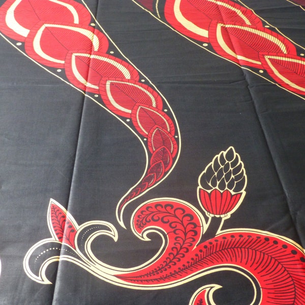 African 100% Cotton Fabrics Block Wax Prints Sold By Yard