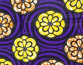 Sold By Yard African Print Cotton Fabrics For Craft Making / Dresses Shirt Skirts Tie Making/Chitenge African Fabrics /Baby Carrier