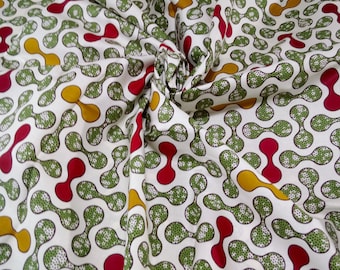 1-Yard Mitex Holland Block Wax Print Fabrics| African Ankara Print Material | Authentic African Chitenge Fabric| Cotton Fabrics| Gift Fabric