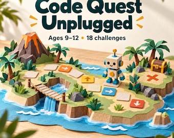 Unplugged Coding Activities PDF Ages 9–12, Logic Puzzles, Loops and Debugging