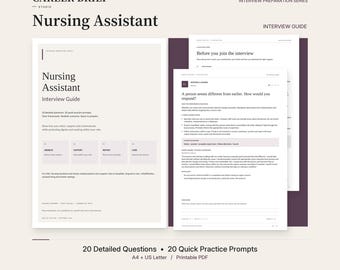 Intervjuguide för vårdbiträden i PDF-format för stödroller inom vårdbiträde och patientvård
