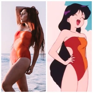 Rei Hino - Swimsuit Swimwear Swim Suit  - Sailor Mars - Sailor Moon