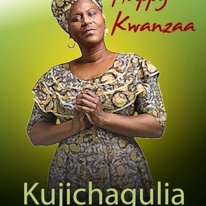 Kujichagulia (autodétermination): Carte Kwanzaa unique