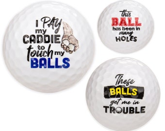 Grappige golfcadeaus voor mannen, nieuwe golfballen