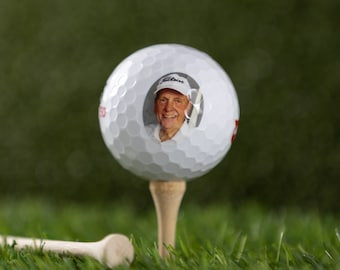 Custom Golf Balls, Personalized Golf Balls, Custom Logo Golf Balls, Photo Printed Golf Balls, Birthday Golf Balls, Unique Golf Gifts For Men
