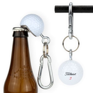 Titleist Golf Ball Bottle Opener, Golf Gifts for Men, Gifts for Him Golf, Golf Accessories, Golf Gift for Men, Golf Gifts, Golf Balls