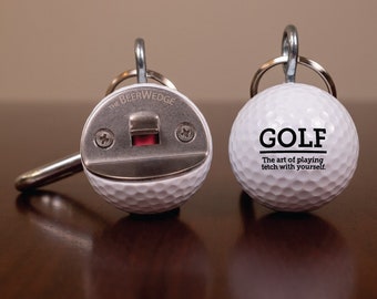 Stocking Stuffer Golf Gifts, Golf Gifts For Men, Golf Ball Bottle Opener, Unique Golf Gifts,Sport Teacher Gift For Him, Unique Gifts For Men