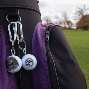 Last Name Initial Design Bottle Opener made from a REAL Golf Ball Personal Monogram image 5