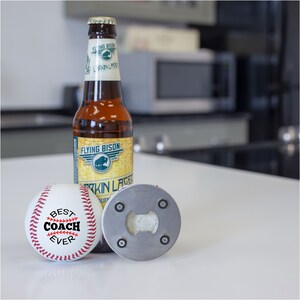 Baseball Coach Gift Ideas, Baseball Coach Bottle Opener, Baseball Gifts For Men, Personalized Baseball Coach Gifts For Men, Thank You Coach image 7