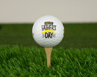 Fathers Day Gift Golf, Dad Golf Balls Personalized, Fathers Day Golf Gifts For Men, Custom Golf Ball Gift For Dad, Gifts For Golf Fathers