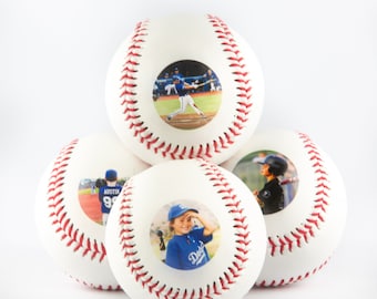 Personalized Baseball Gifts, Custom Baseball Back To School Gift, Photo Baseball Gift For Boys, Baseball Team Fan Gift,Printed Baseball Gift