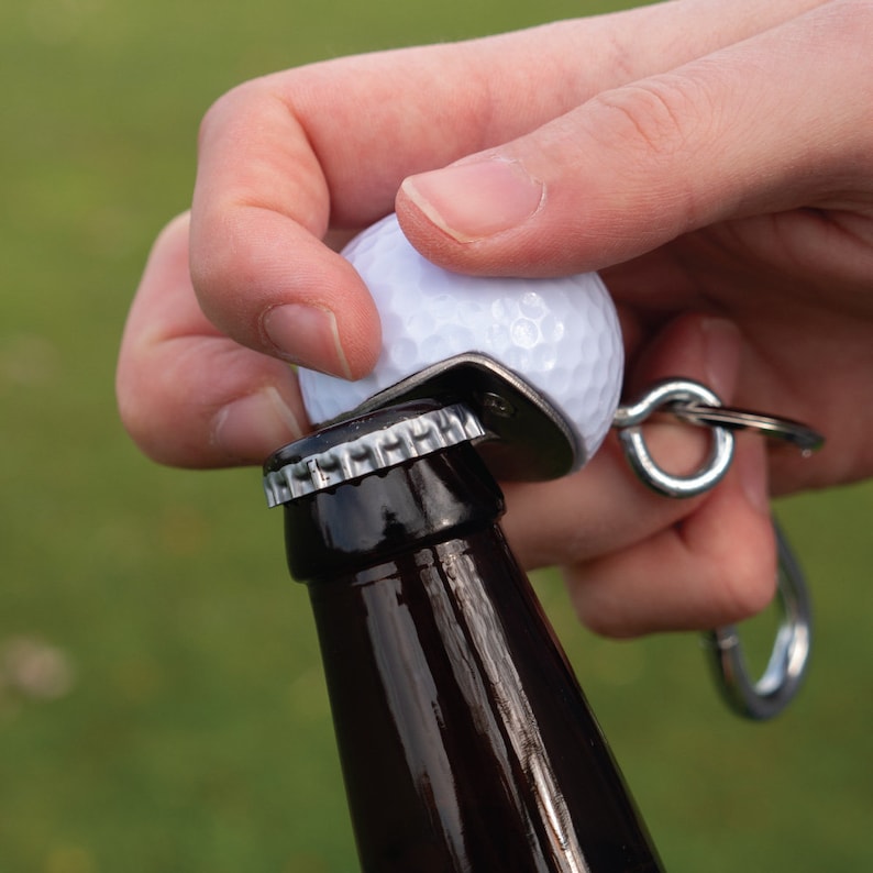 Golf Bottle Opener Sport Gifts for Him Golf Ball Bottle Etsy