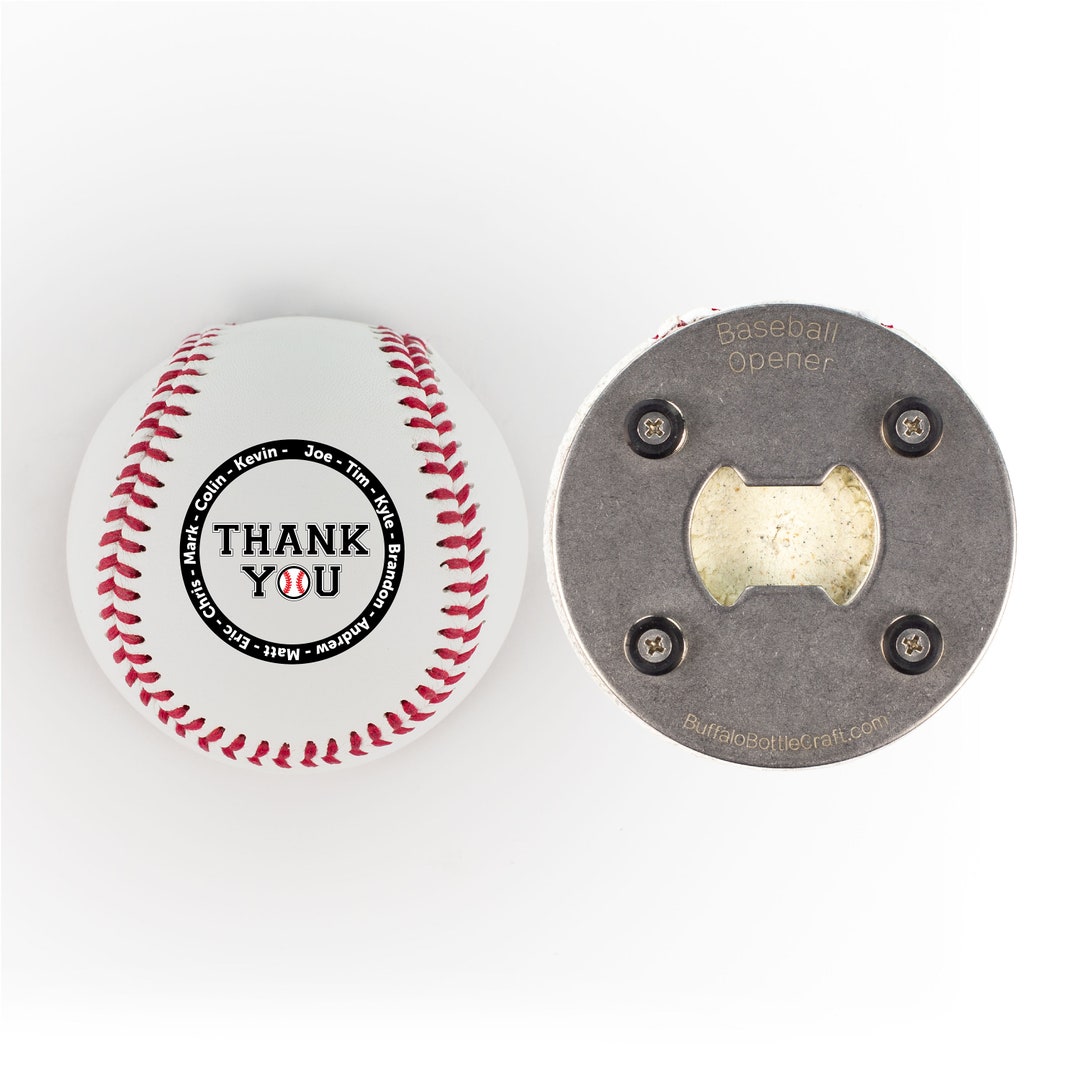 Baseball Coach Gift, Baseball Bottle Opener, Coach Bottle Opener
