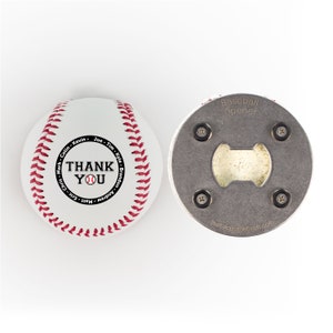 Baseball Coach Gift, Baseball Bottle Opener, Coach Bottle Opener, Coaches Gifts Baseball, Sports Gifts For Him, Custom Baseball Gifts, Art