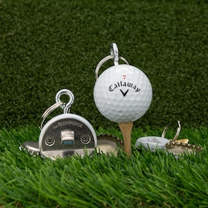 Callaway Golf Ball Bottle Opener, Golfing Gifts, Golf Stuff, Golf Ideas Men, Golf Gifts for Women, Sport Gifts For Him, Groomsmen Beer Gift