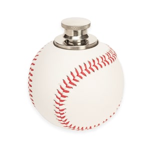 Baseball-Flasche hergestellt mit echtem Baseball, Baseball-Geschenk für Papa, Baseball-Trainer-Geschenk