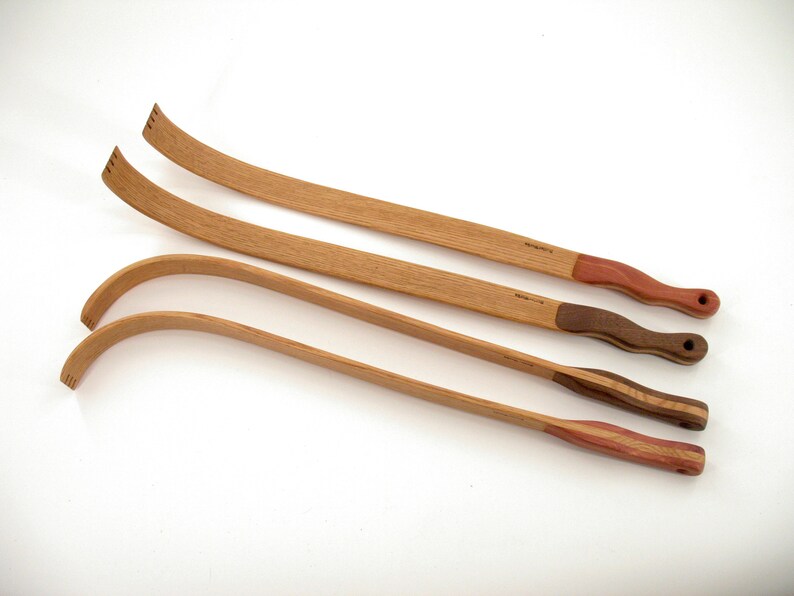Back Scratcher Perfect Reach Backscratcher Curved Handle Etsy
