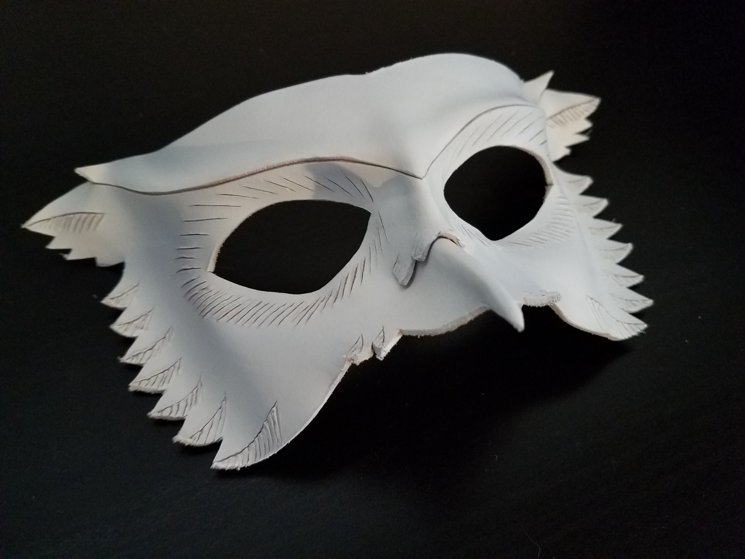 Paper Plate Masquerade Masks - Emma Owl