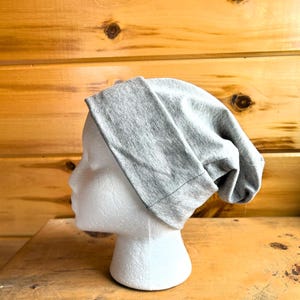 Cotton Slouchy Jersey Beanie, Single Layered Cotton Beanie, Adult Beanie, Womens Beanie, All Seasons Beanie, Chemo Hat, Chemo Cap