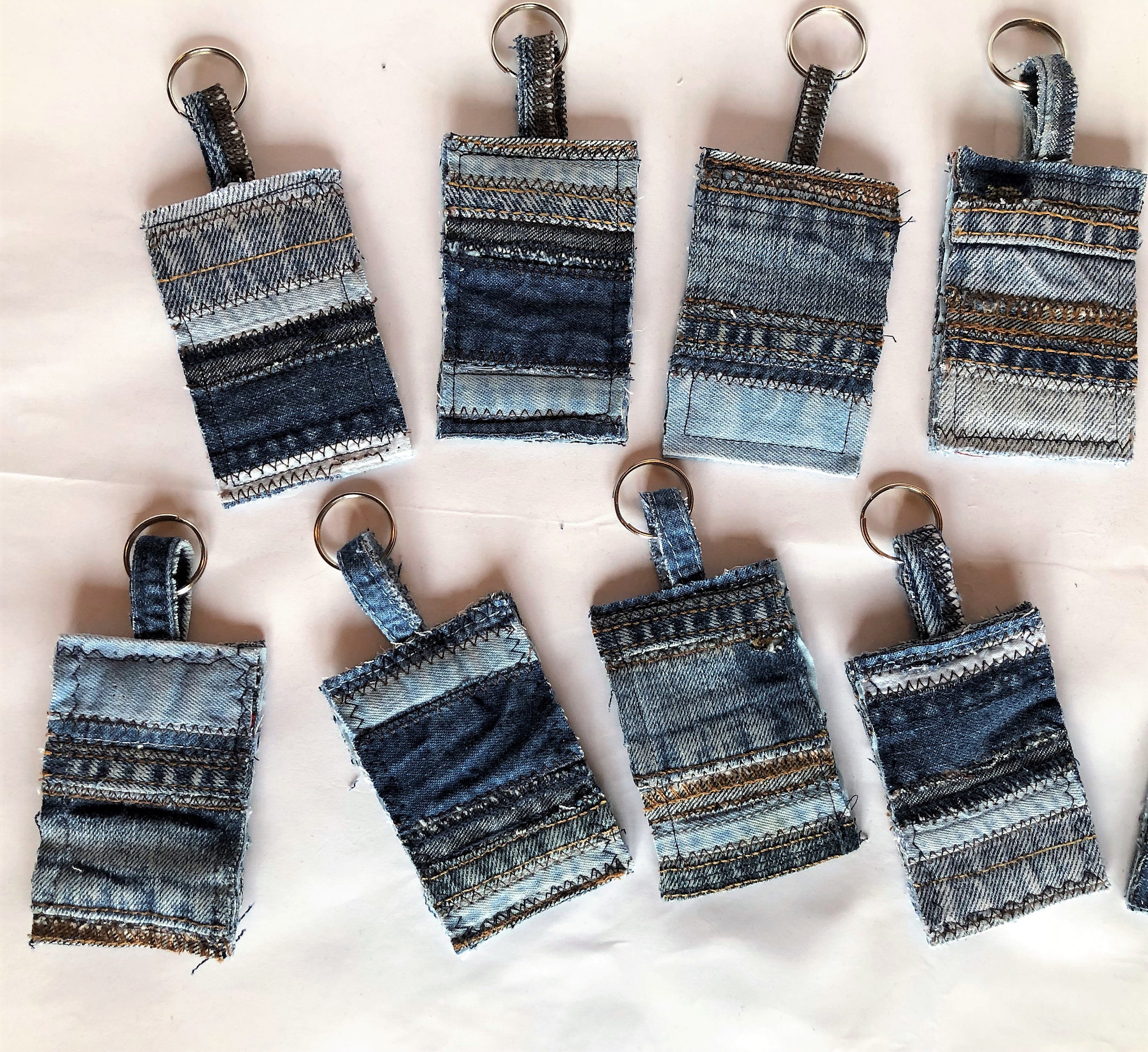 【KOOLOSET】Keyring Cargo Banding Denim Keyring Cargo Banding Denim (2color) - kooloset