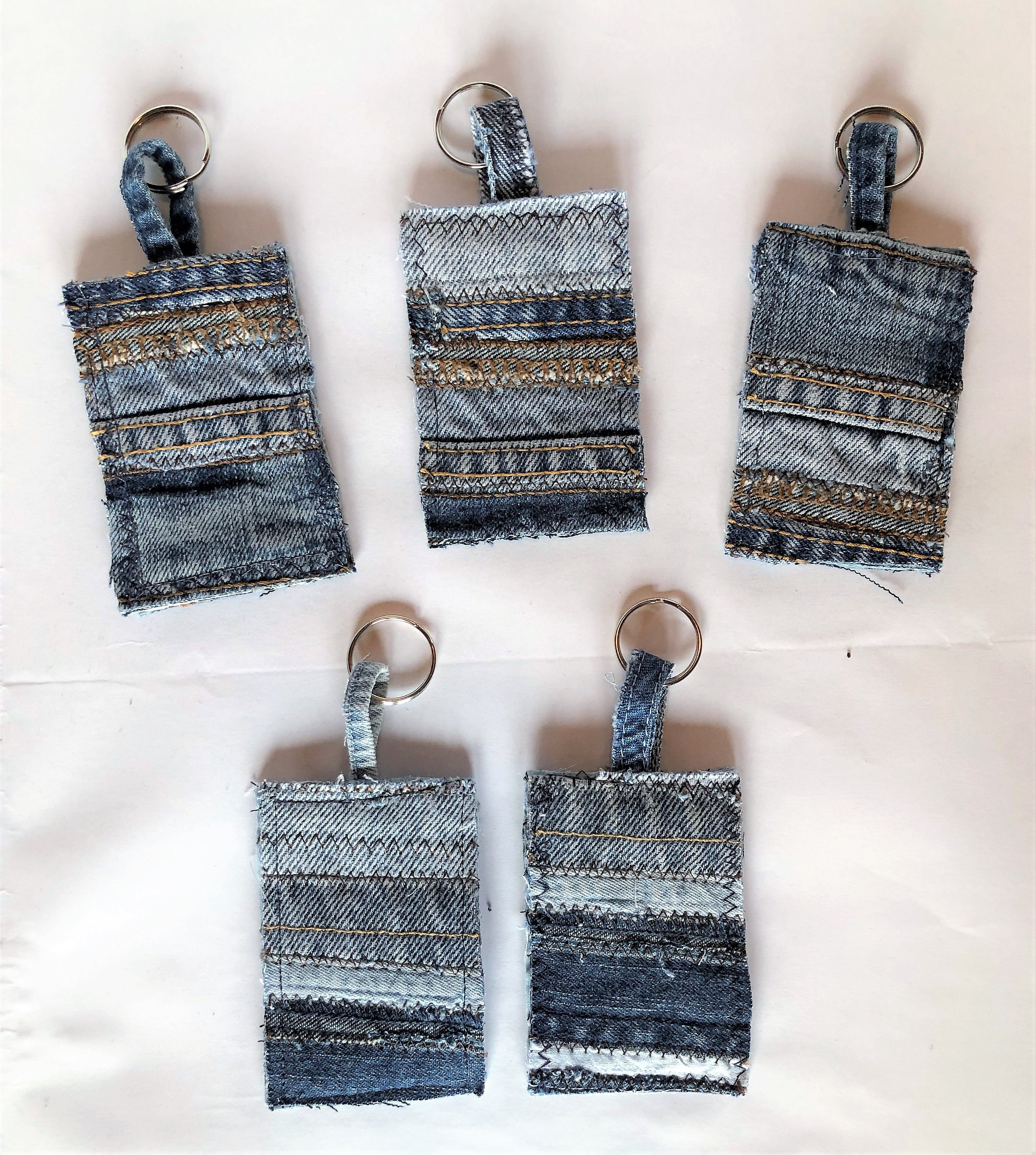 【KOOLOSET】Keyring Cargo Banding Denim Keyring Cargo Banding Denim (2color) - kooloset