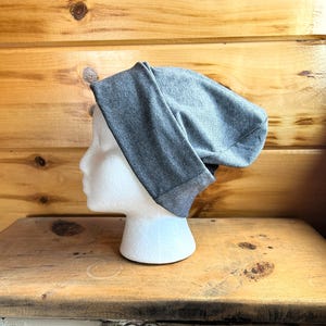 Cotton Slouchy Jersey Beanie, Single Layered Cotton Beanie, Adult Beanie, Womens Beanie, All Seasons Beanie, Chemo Hat, Chemo Cap