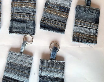 【KOOLOSET】Keyring Cargo Banding Denim Keyring Cargo Banding Denim (2color) - kooloset
