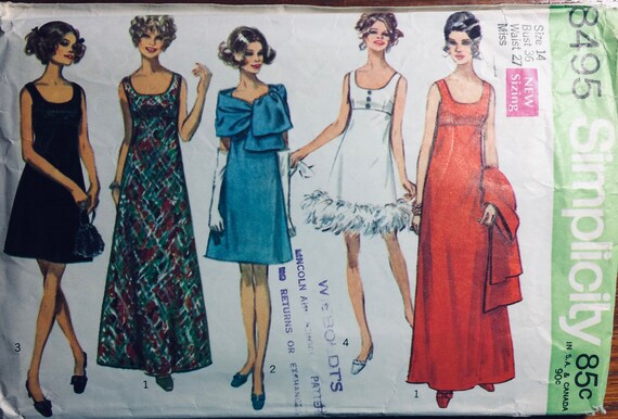 Maxi Dress Pattern One Piece Dress Pattern Empire Waist Etsy