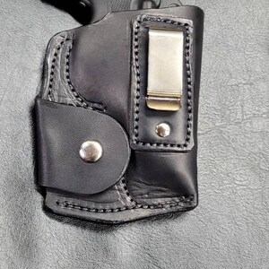 IWB Holster for Ruger LCR snub nose... ammo pouch. .. inside waiste band image 4