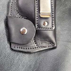 IWB Holster for Ruger LCR snub nose... ammo pouch. .. inside waiste band image 5