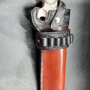 Custom cowboy Holster for Ruger Super Redhawk 7.5 inch barrel 44mag