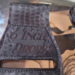 Drop for cowboy holster