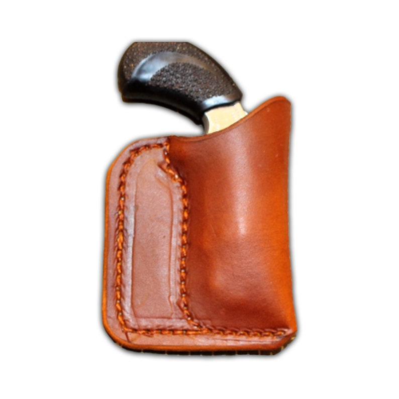 Pocket Holster for NAA Pug. Herman Oak Leather Etsy