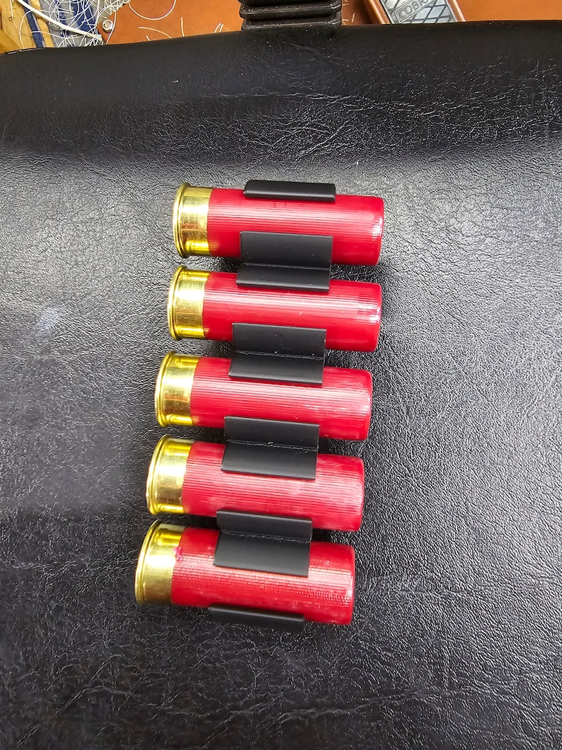Shell Basec Clips 12 GA Shell Holder Clip: 3D Printed PLA Plus - Holds 5 - Etsy