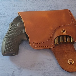 Pocket Holster with Ammo pouch for Ruger LCR image 5