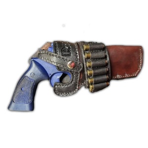 Custom cross draw holster for S&W 686