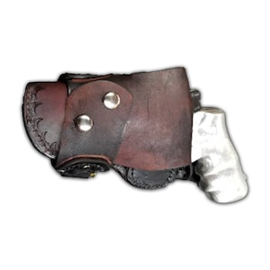 Custom Leather Holster for Ruger Super Redhawk Alaskan 2.5, .45/.454 Ammo Loops bild 4